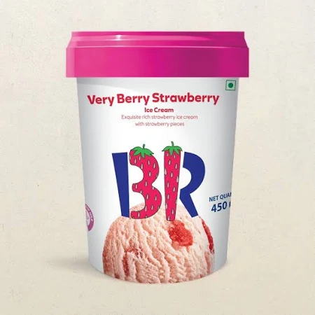 Baskin Robbins Very Berry Strawberry Ice Cream